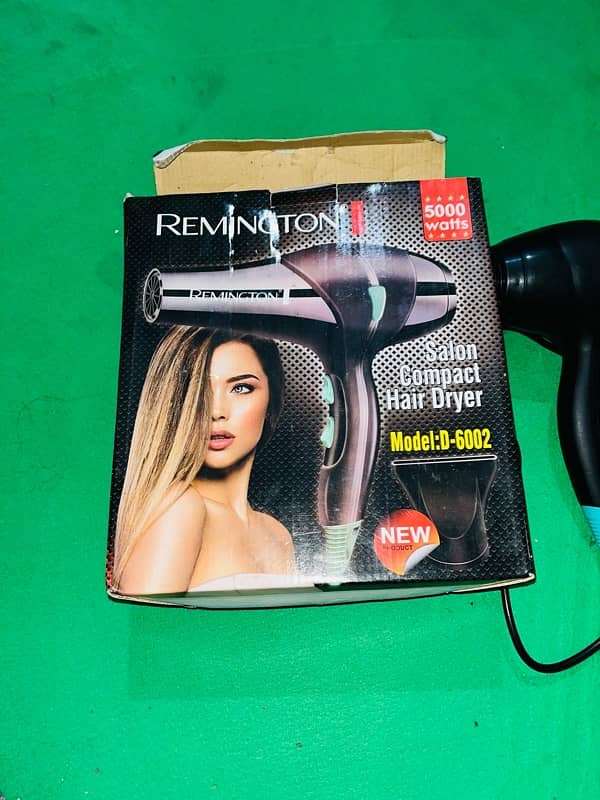 Remington D-6002 Hair Dryer 5000W | Lightly Used | Excellent Condition 2