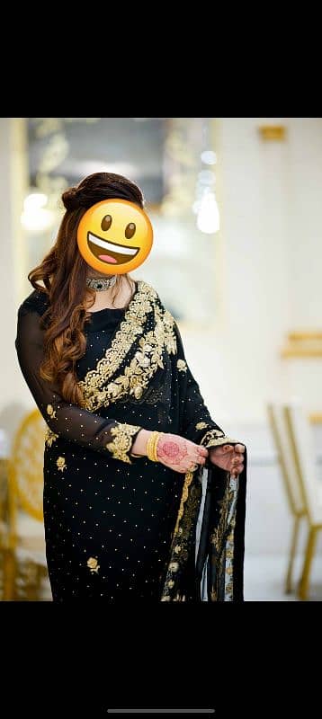 black saree 1