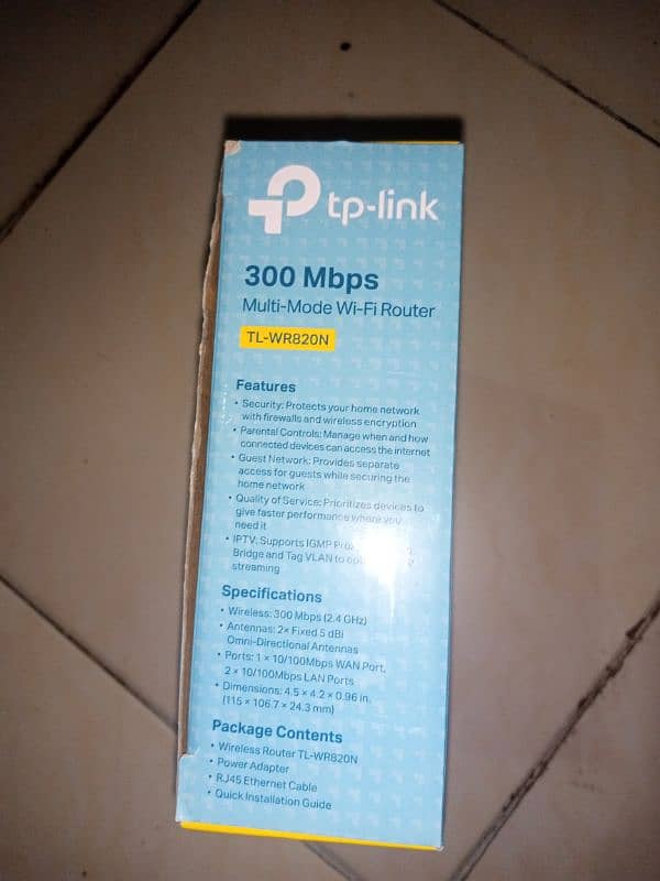 Tp-Link TL-WR820N 1