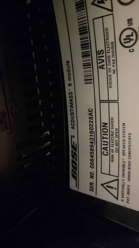 Bose acoustimass 6 module full system 13