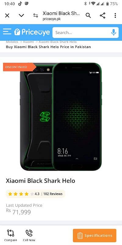 Xiaomi black shark gaming phone 0