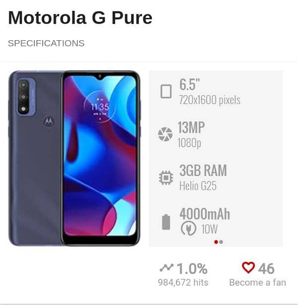 Motorola G Pure 2