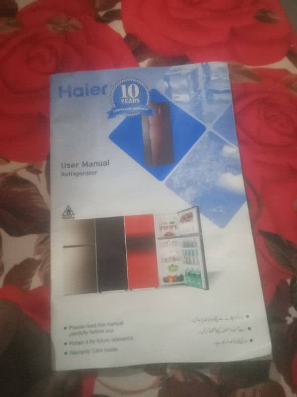 Haier refrigerator new condition inverter 4