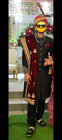 Embroidery Groom Sherwani stitched from karachi