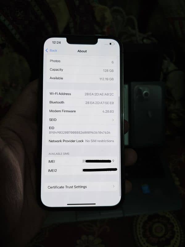 IPHONE 13 PRO 128GB NON PTA ( FACTORY UNLOCK) 7