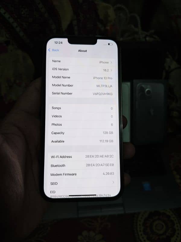 IPHONE 13 PRO 128GB NON PTA ( FACTORY UNLOCK) 8