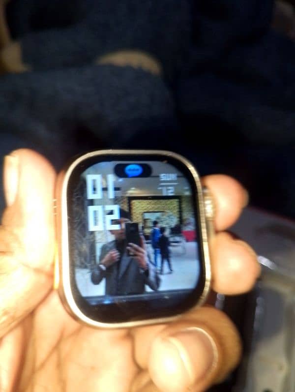 ultra 9 smart watch for sale very good coundiction 5