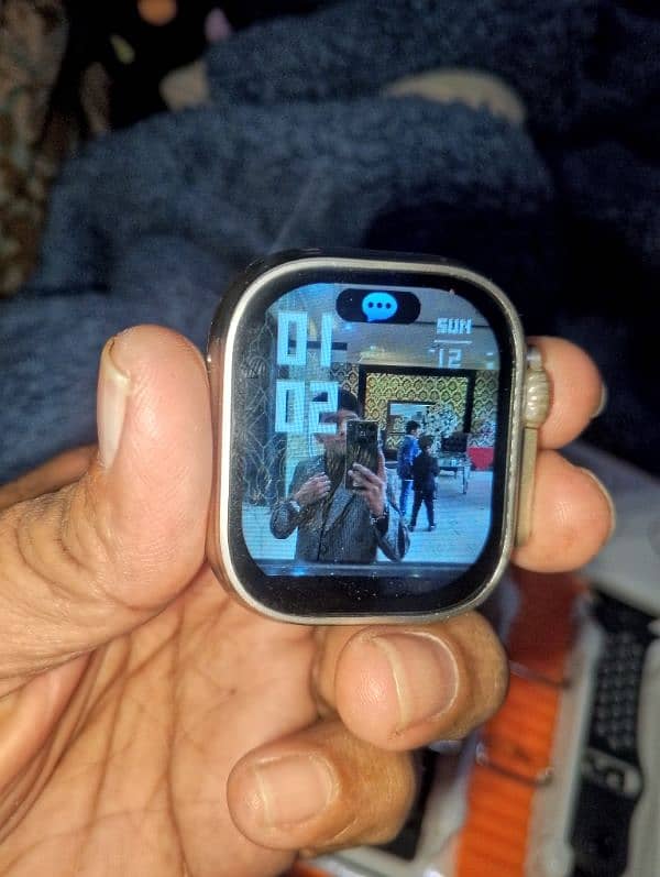 ultra 9 smart watch for sale very good coundiction 8