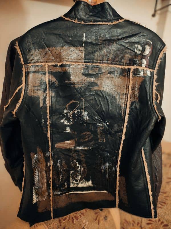 Cow Leather Jacket 1