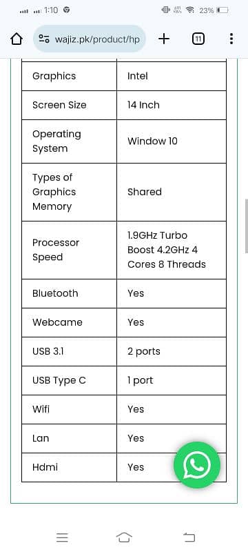 HP 840 G5 EliteBook i7 8th Gen 3