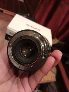 Sony E mount 16mm 1.4 sigma