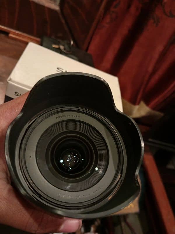 Sony E mount 16mm 1.4 sigma 2