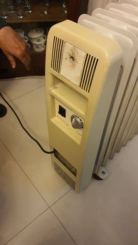 Coleman Oil radiator heater Made in Italy 5