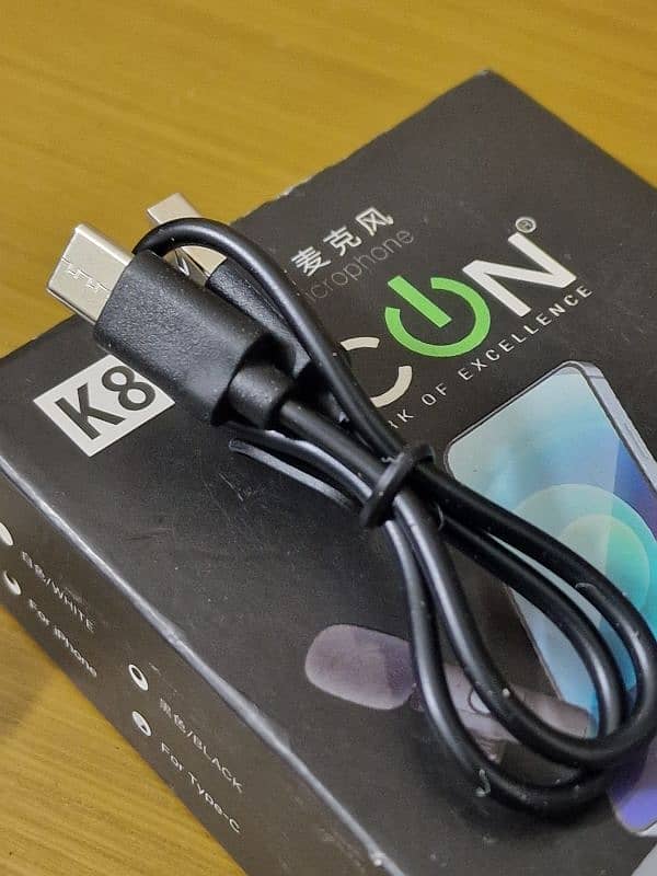 ICON K8 Wireless Mic Original - Type-C Mic iPhone Mic 11