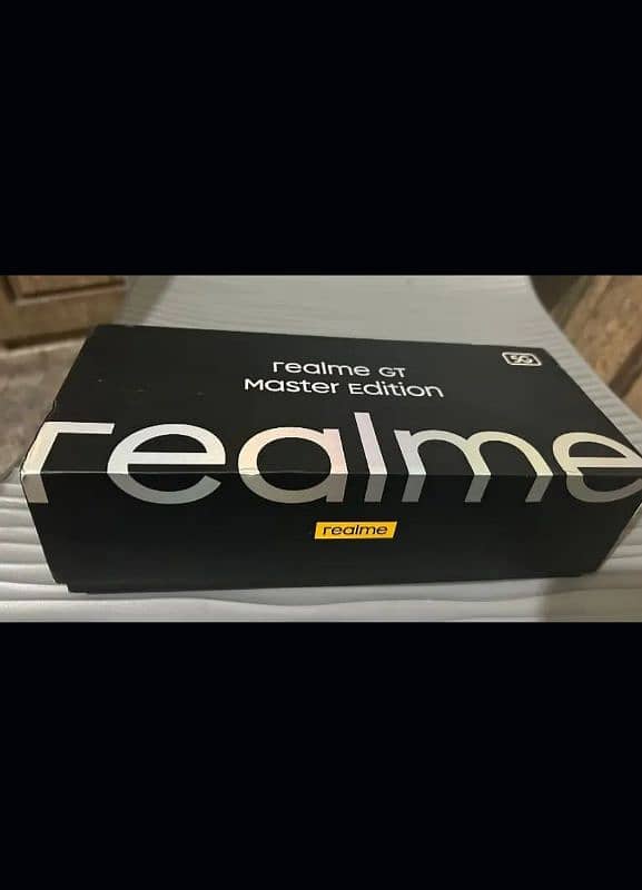 realme GT master Edition complete box charger 3