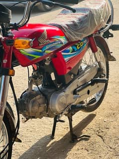 Honda cd70 model2024 new condition Hyderabad number