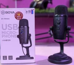 Boya PM-500 Type C Condenser Mic / Studio Mic / Recording Mic