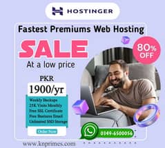 Fastest Premiums Web Hosting Sale At a low price