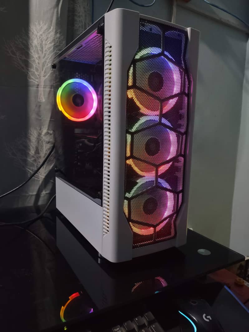 Biostar b550mh Ryzen 5 3600 GTX 1060 3gb gaming PC Desktop 4