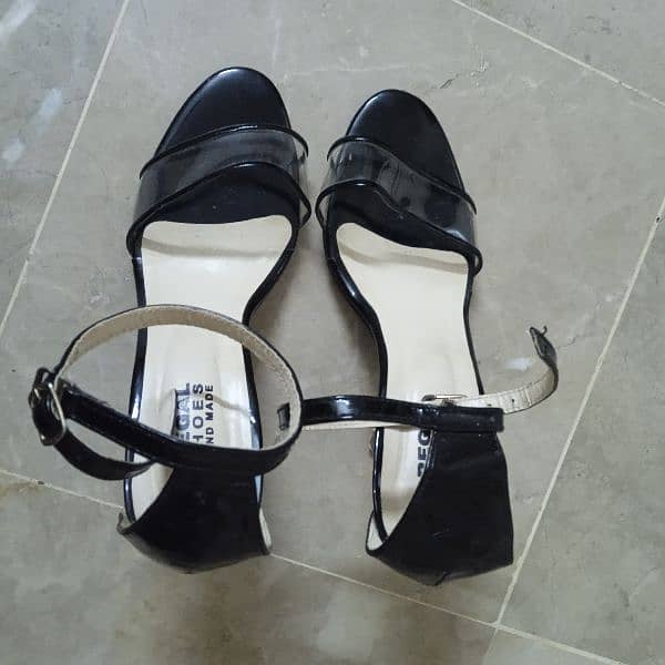 Black heels shoes women 1