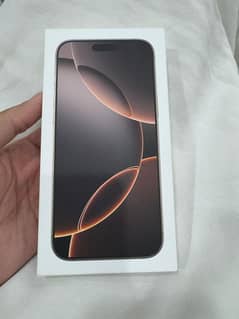 Iphone 16 Pro Max BoxPack | 256gb Factory Unlock