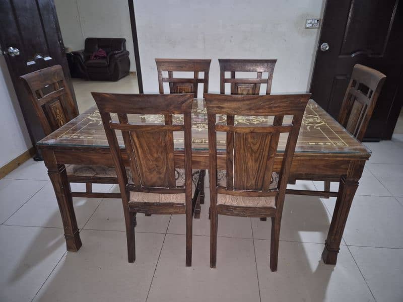 Six Seater Dinning Table 2