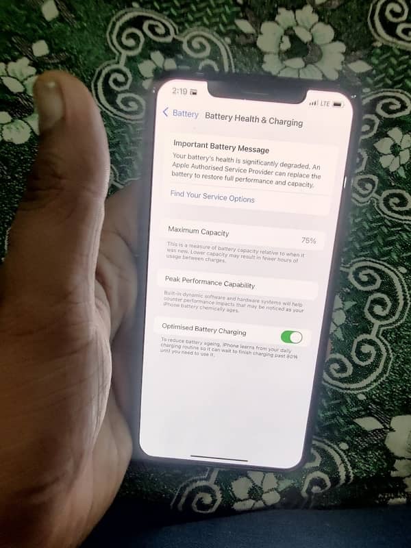 iphone 11 pro max 256gb jv single sim pta approved 5