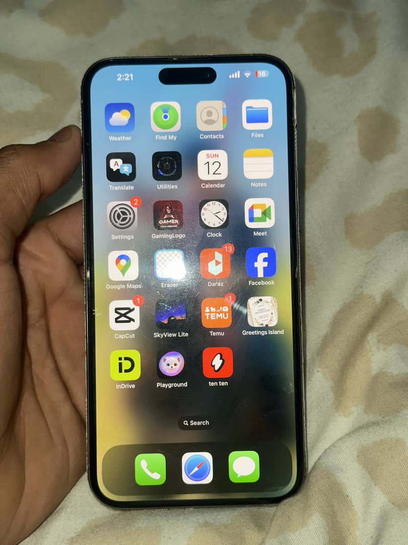 iPhone 15 pro max 256GB non PTA not jv 3