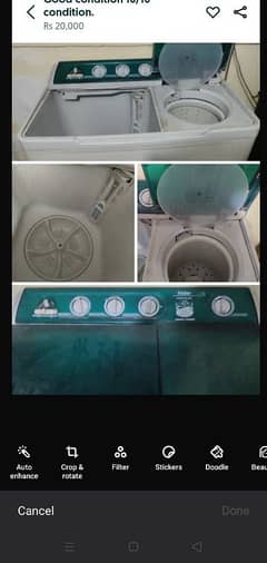 Haier wasind machine  03235557557