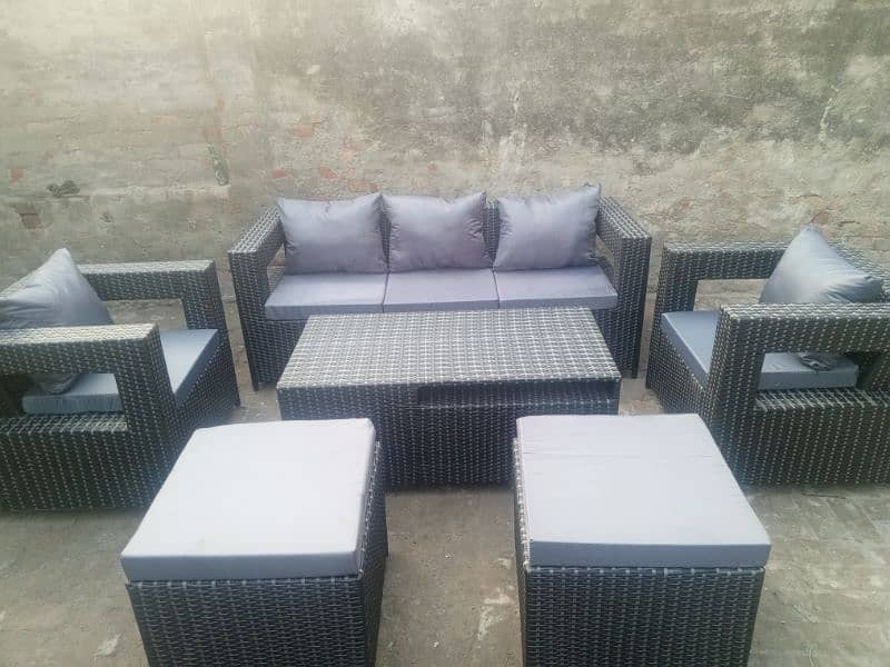 Garden chairs/rattan sofa sets/dining tables/UPVC outdoor furniture 16