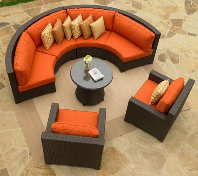 Garden chairs/rattan sofa sets/dining tables/UPVC outdoor furniture 19