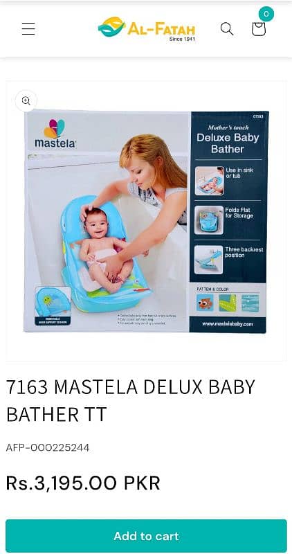 Baby Bather ( MASTELA) imported. . . 5