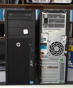 Gaming PC HP Z420 with RX 580