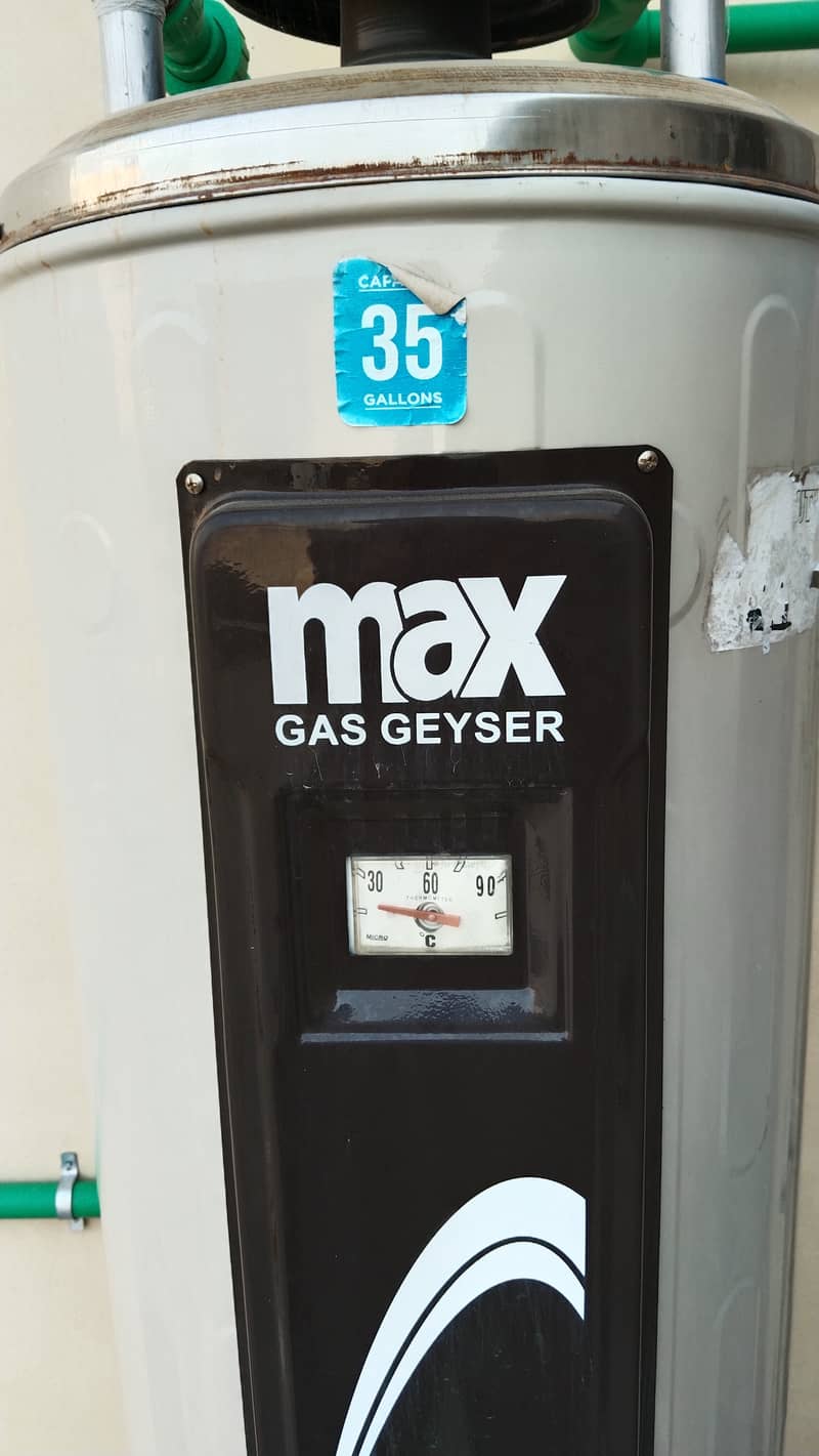 MAX GAS GEYSER 35 GALLON 3