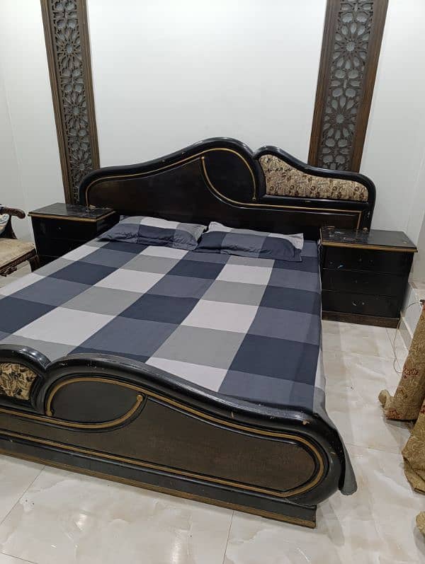 wooden bed for sale 1