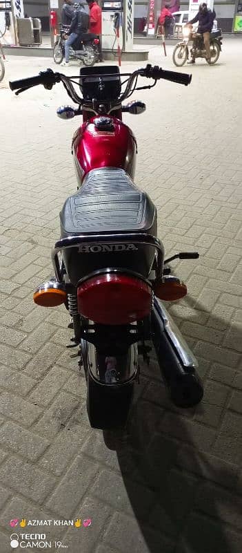 honda cg 125 2023 ka last month 8