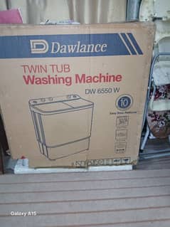 dawlance washing machine Model DW 6650 W