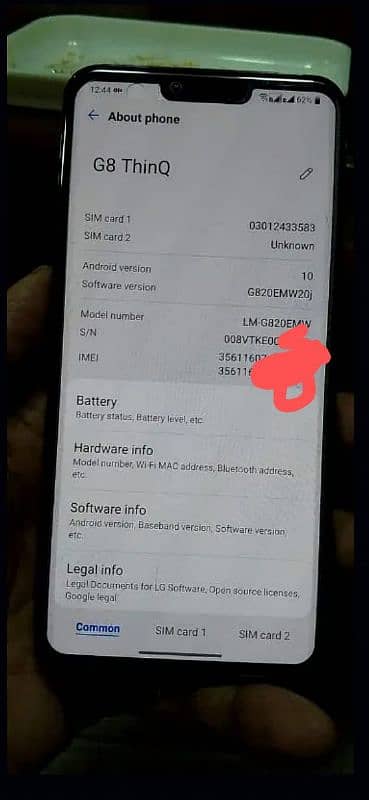 6gb 128gb dual sim PTA approved 5