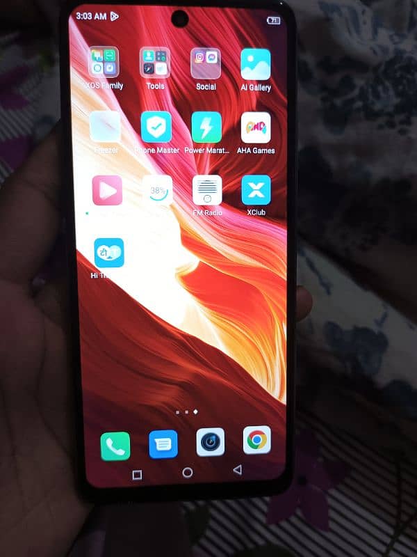 Infinix Note 10 pro complete box exchange 2