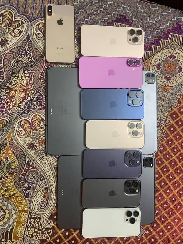 iPhone xs to 16pro max and iPads available for parts only 1