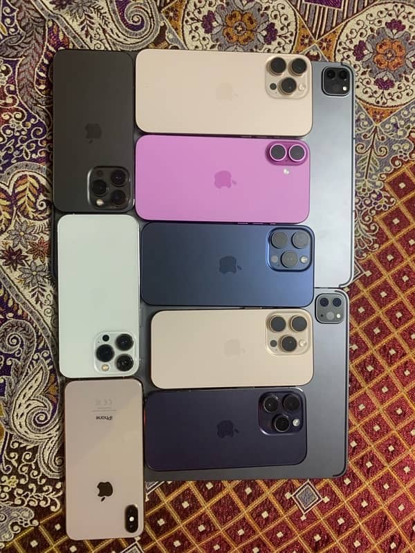 iPhone xs to 16pro max and iPads available for parts only 2