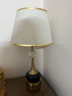 slightly used bedside lamps (pair)