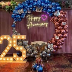 birthday party Wedding Anniversary balllon decorations Event Planner