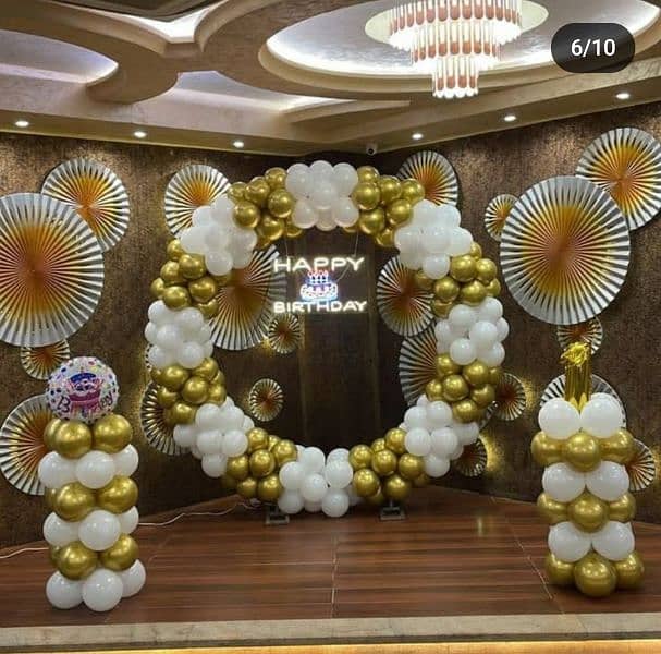 birthday party Wedding Anniversary balllon decorations Event Planner 3