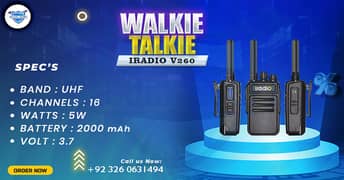 WALKIE TALKIE | Wireless Set | Hiking items | Adventure Gear