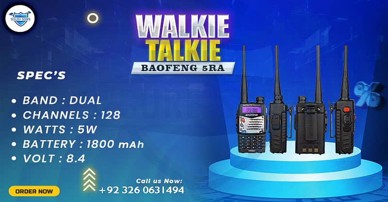 WALKIE TALKIE | Wireless Set | Hiking items | Adventure Gear | BF 888 6