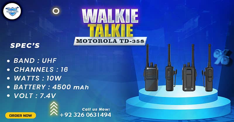 WALKIE TALKIE | Wireless Set | Hiking items | Adventure Gear | BF 888 7