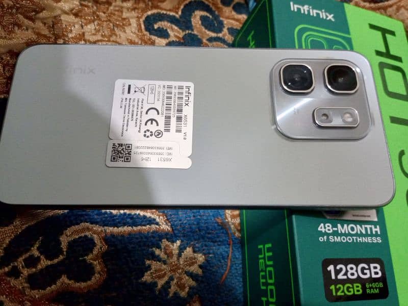 Infinix hot 50i 12GB 128GB blkul new h 10