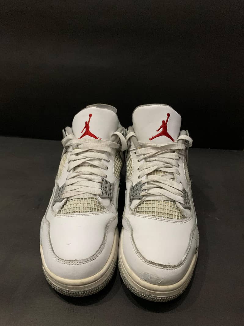 Jordan 4 Retro White Oreo 1