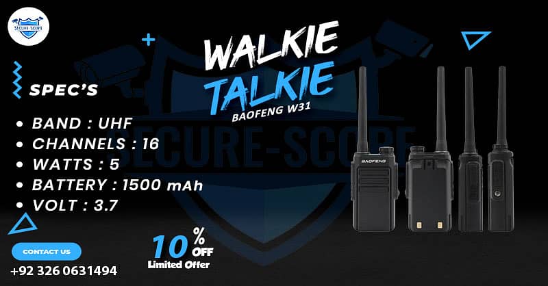 WALKIE TALKIE | Wireless Set | Hiking items | Adventure Gear | BF 888 2